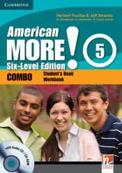 Portada de American More! Six-Level Edition Level 5 Combo with Audio CD/CD-ROM