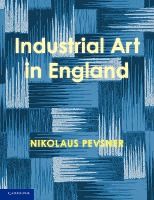 Portada de An Enquiry Into Industrial Art in England