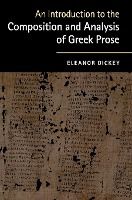 Portada de An Introduction to the Composition and Analysis of Greek Prose