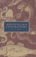 Portada de Aristotelian Explorations