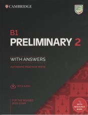 Portada de B1 Preliminary 2. Student's Book with Answers with Audio with Resource bank