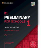 Portada de B1 Preliminary for Schools 1 for the Revised 2020 Exam. Student's Book with Answers with Audio with Resource bank