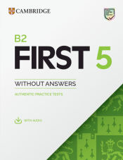 Portada de B2 First 5 Student`s Book without Answers with Audio