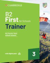 B2 FIRST FOR SCHOOLS TRAINER 3 TRAINER WITHOUT ANSWERS WITH DIGITAL ...