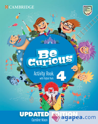 Be Curious Level 4 Activity Book with Home Booklet and Digital Pack Updated
