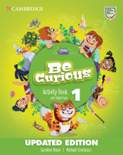 Portada de Be Curious Updated Level 1 Activity Book with Home Booklet and Digital Pack Updat