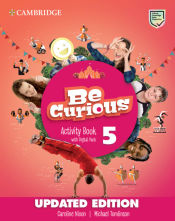 Portada de Be Curious Updated Level 5 Activity Book with Home Booklet and Digital Pack Updat