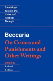 Portada de Beccaria: 'On Crimes and Punishments' and Other Writings