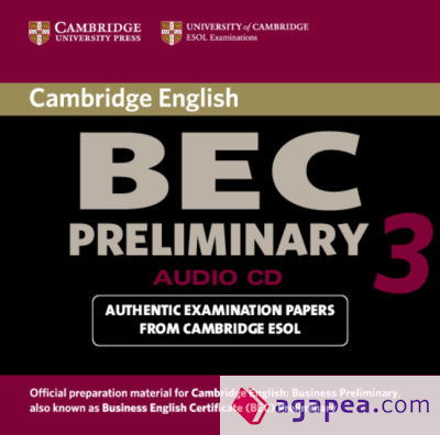 CAMB BEC PREL 3 CD
