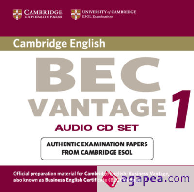 Cambridge Bec Vantage 1 Audio Cd Set