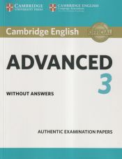 Portada de Cambridge English Advanced 3. Student's Book without answers