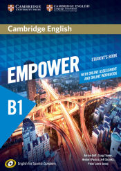 Portada de Cambridge English Empower for Spanish Speakers B1 Student's Book with Online Assessment and Practice and Online Workbook