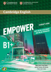 Portada de Cambridge English Empower for Spanish Speakers B1+ Student's Book with Online Assessment and Practice and Online Workbook