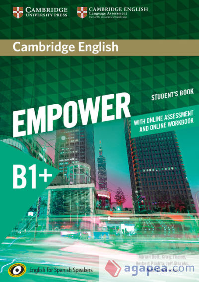 Cambridge English Empower for Spanish Speakers B1+ Student's Book with Online Assessment and Practice and Online Workbook