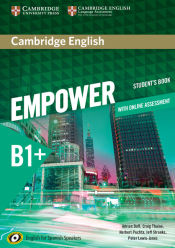 Portada de Cambridge English Empower for Spanish Speakers B1+ Student's Book with Online Assessment and Practice