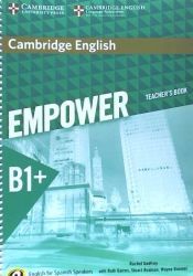 CAMBRIDGE ENGLISH EMPOWER FOR SPANISH SPEAKERS B1+ TEACHER'S BOOK ...