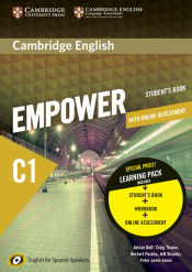 Portada de Cambridge English Empower for Spanish Speakers C1 Learning Pack (Student's Book with Online Assessment and Practice and Workbook)