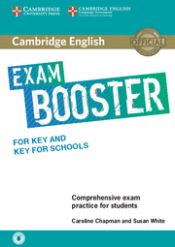 Portada de Cambridge English Exam Booster for Key and Key for Schools without Answer Key with Audio