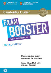 Portada de Cambridge English Exam Boosters. Booster for Advanced with Answer. Key with Audio