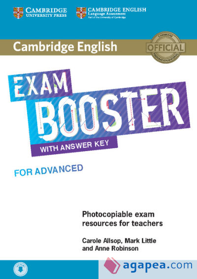 Cambridge English Exam Boosters. Booster for Advanced with Answer. Key with Audio