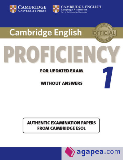 Cambridge English Proficiency 1 for Updated Exam Student's Book without Answers