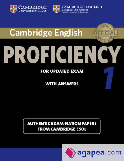 Cambridge English Proficiency 1 for Updated Exam : student's book with answers