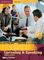 Portada de Cambridge English Skills Real Listening and Speaking Level 4 with Answers and Audio CDs