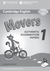 Portada de Cambridge English Young Learners 1 for Revised Exam from 2018 Movers Answer Booklet