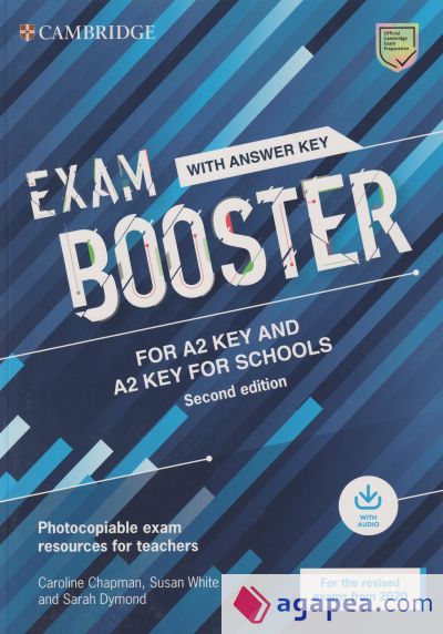 Cambridge Exam Boosters for the Revised 2020 Exam Second edition. Key and Key for Schools Exam Booster with Answither Key with Audio