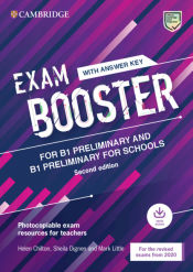 Portada de Cambridge Exam Boosters for the Revised 2020 Exam Second edition. Preliminary and Preliminary for Schools Exam Booster with Answither Key with Audio