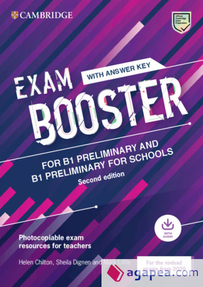 Cambridge Exam Boosters for the Revised 2020 Exam Second edition. Preliminary and Preliminary for Schools Exam Booster with Answither Key with Audio