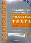 Portada de Cambridge First For Schools Practice Tests