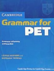 Portada de Cambridge Grammar for PET without Answers