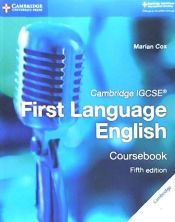 Portada de Cambridge Igcse(r) First Language English Coursebook