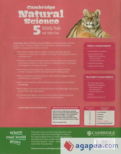 Cambridge Natural Science Level 5 Activity Book with Digital Pack Cambridge Natural Science Level 5 Activity Book with Digital Pack