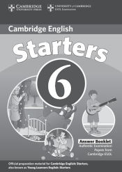 Portada de Cambridge Young Learners English Tests 6 Starters Answer Booklet