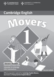 Portada de Cambridge Young Learners English Tests Movers 1 Answer Booklet