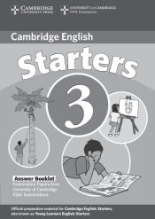 Portada de Cambridge Young Learners English Tests Starters 3