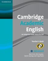 Portada de Cambridge academic English : an integrated skills course for EAP. C1 : Advanced : Teacher's book