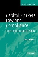 Portada de Capital Markets Law and Compliance