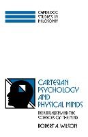 Portada de Cartesian Psychology and Physical Minds