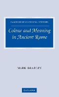 Portada de Colour and Meaning in Ancient Rome