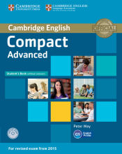 Portada de Compact Advanced Student's Book without Answers with CD-ROM