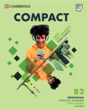 Portada de Compact First For Schools B2 First Workbook without Answers with eBook