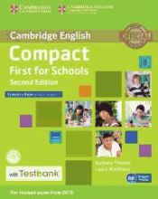 Portada de Compact First for Schools Student's Book Without Answers