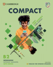 Portada de Compact First for Schools Third edition English for Spanish Speakers Workbook without answers with eBook