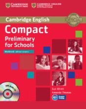 Portada de Compact Preliminary for Schools Workbook without Answers with Audio CD