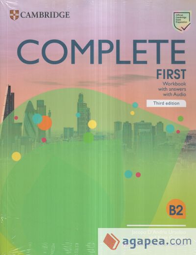 Complete First Self-study pack (Students Book with answers and Workbook with answers and Class Audio) English for Spanish Speakers