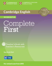 Portada de Complete First Teacher's Book with Teacher's Resources CD-ROM 2nd Edition