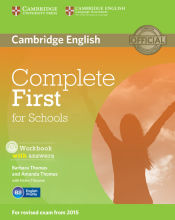 Portada de Complete First for Schools Workbook with Answers with Audio CD